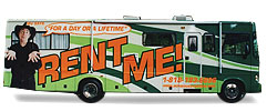 Logo branded RV